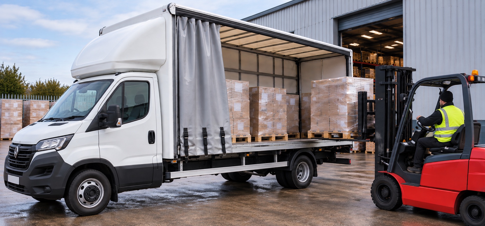 Same Day Pallet Courier in Birmingham